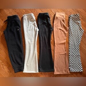 Girls 10/12 Cozy Pants bundle